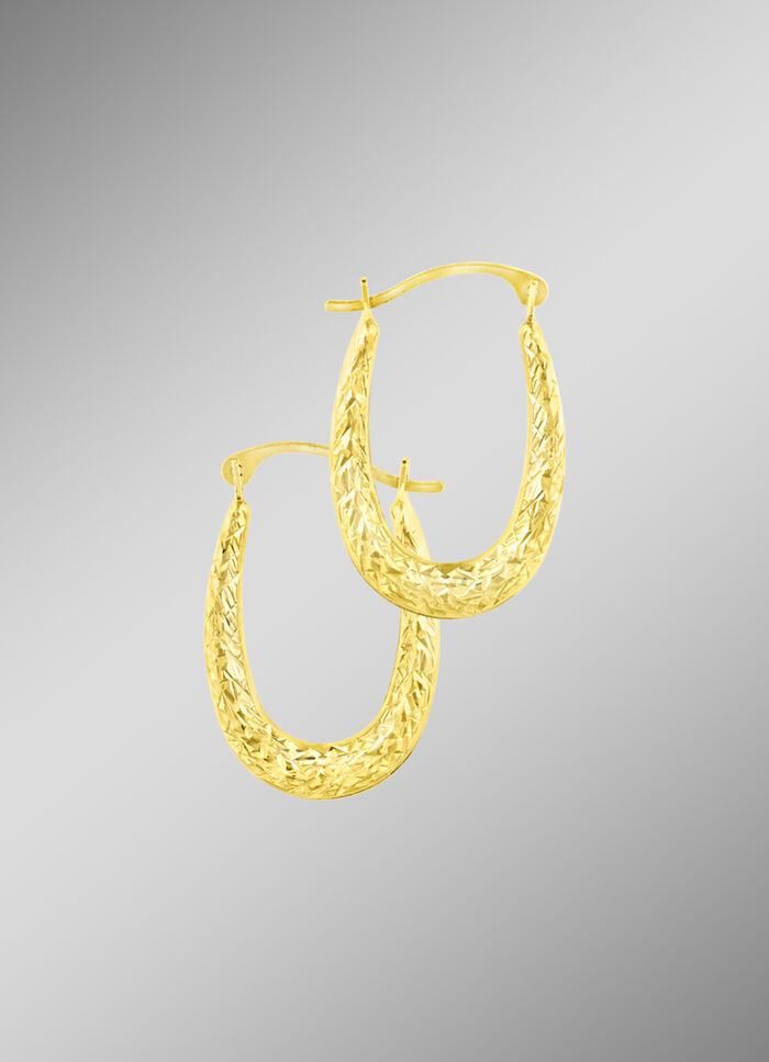 Creolen mit wunderschöner Struktur 