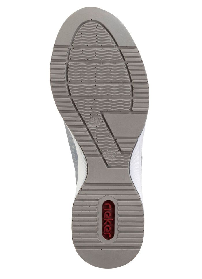 Rieker Schn&uuml;r-Sneaker aus bedrucktem Synthetikmaterial 