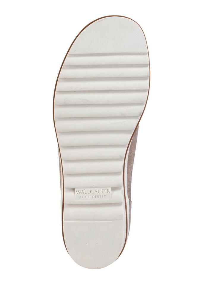 Waldl&auml;ufer Sandale mit herausnehmbarem Lederfu&szlig;bett 