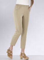 Jeans in 7/8-Länge BEIGE