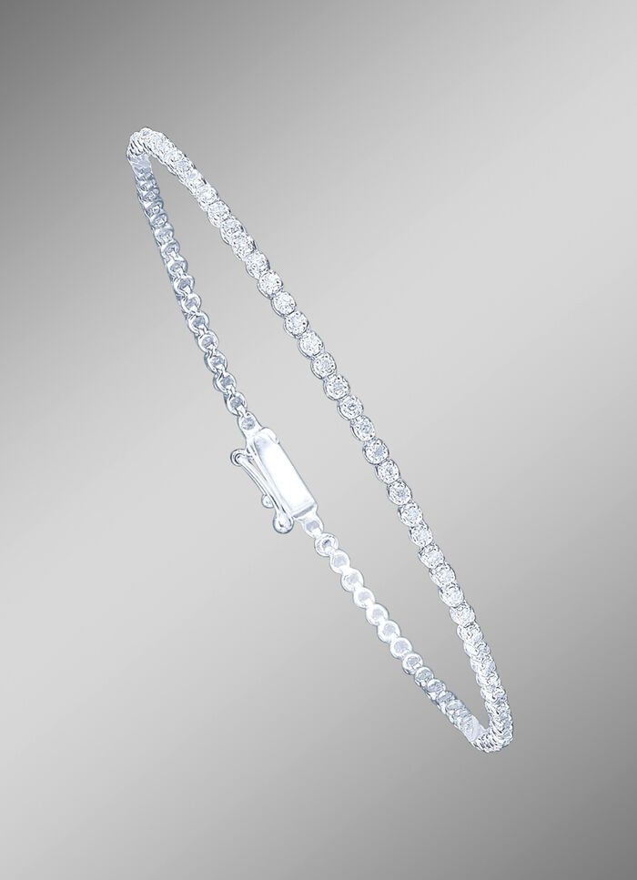 Armband in Weißgold  
