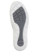 ELENA EDEN Slipper aus hochwertigem Veloursleder mit Zier-Perforation BLEU