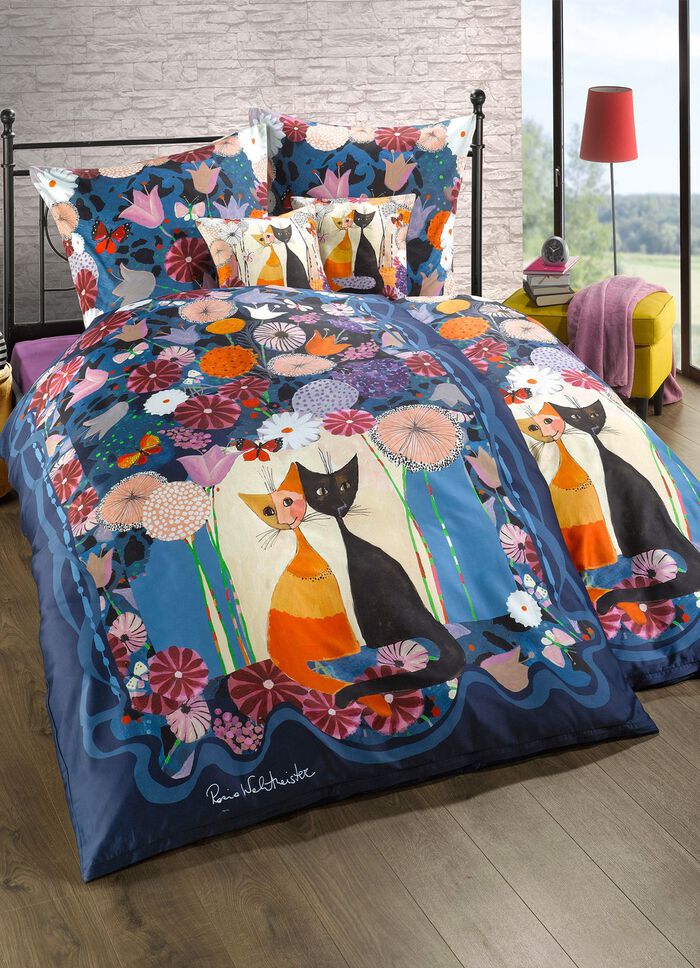 Bettw&auml;sche-Garnitur mit Rosina Wachtmeister-Motiv 