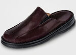 Gemini Pantolette aus hochwertigem Leder BORDEAUX