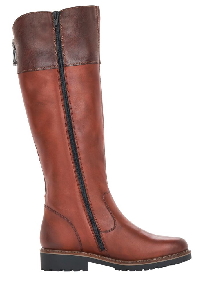 Remonte, gef&uuml;tterte Damen-Stiefel, Winterschuhe, Weite G, mit Rei&szlig;verschluss 