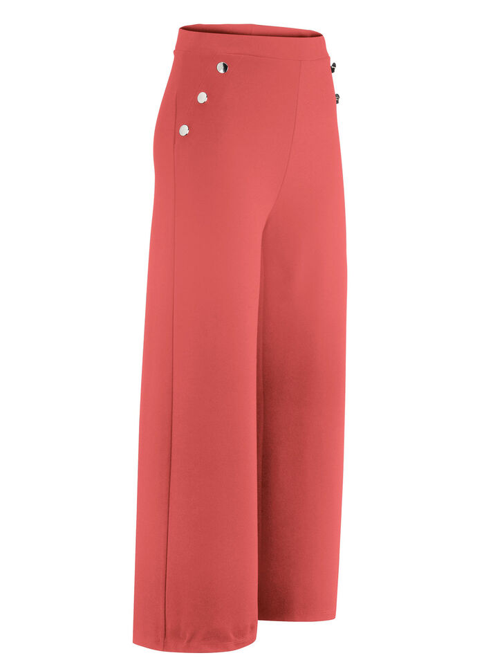 Culotte mit Zierknöpfen ORANGE