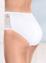 Laurina Viererpack Slips mit Elastikspitze 