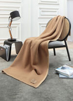 Wohndecke aus Schurwolle und Kamelhaar 