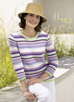 Pullover in Mustermix 