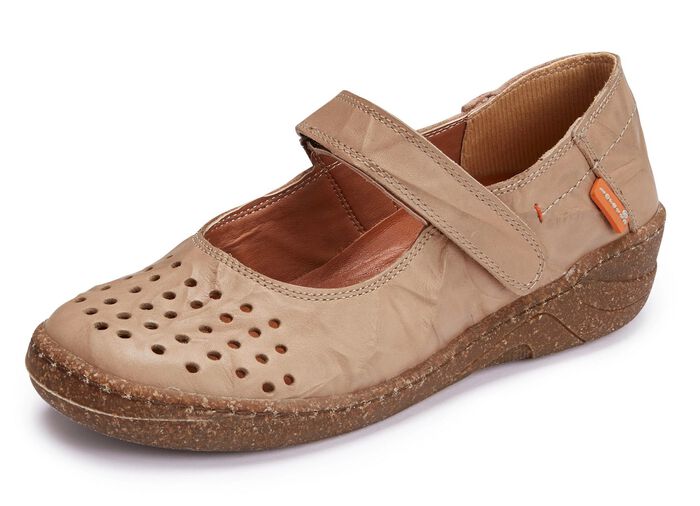 ELENA EDEN Slipper aus schattiertem Nappaleder 