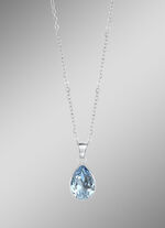 Anh&auml;nger mit Swarovski&reg;-Kristall und Ankerkette 