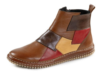 Gemini Bootie im Patchwork-Stil 