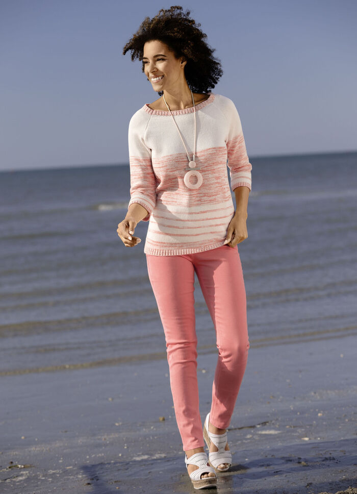 Magic-Jeans mit hohem Stretchanteil APRICOT