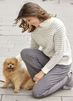 Pullover mit aufwendiger Struktur 