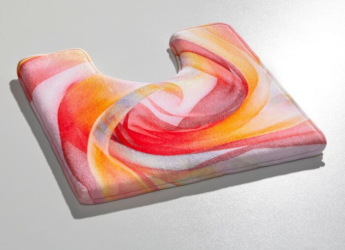 Traumhaft weiche, bedruckte Badvorleger 