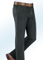 Thermojeans mit Dehnbund in 5 Farben ANTHRAZIT
