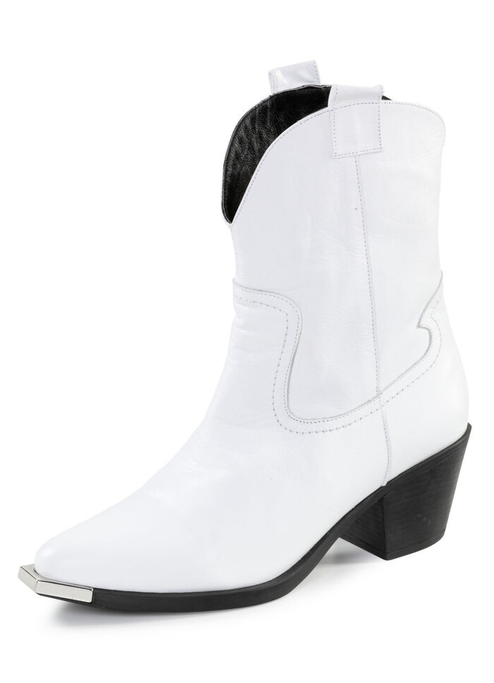 Gemini Western-Stiefel aus Rind-Nappaleder WEISS