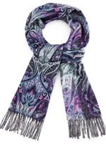 Schal mit Paisleydessin 