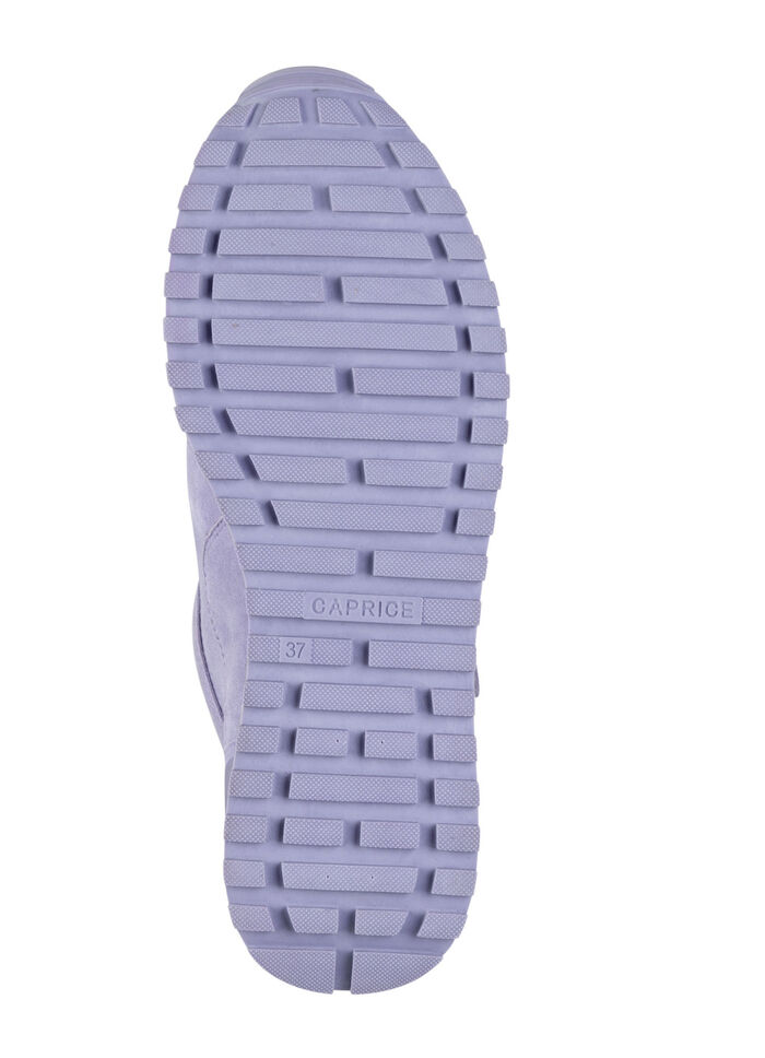 Caprice, trendige Damen-Sneaker, Weite G, mit herausnehmbarem Fußbett FLIEDER