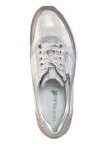 Waldl&auml;ufer Sneaker aus edlem Leder-Materialmix 