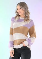 Pullover in Perlfang 