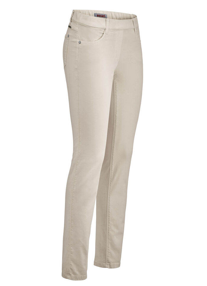 Hose in bequemer Schlupfform BEIGE
