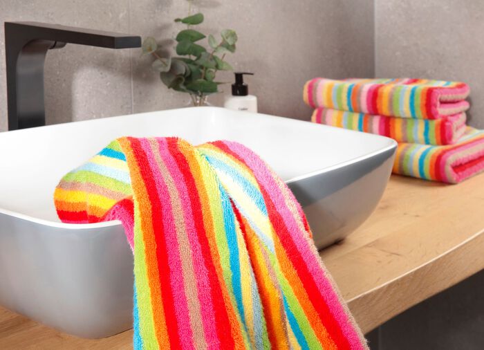 Walkfrottier-Serie aus reiner Baumwolle 