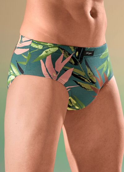 Dreierpack Slips mit Dehnbund 