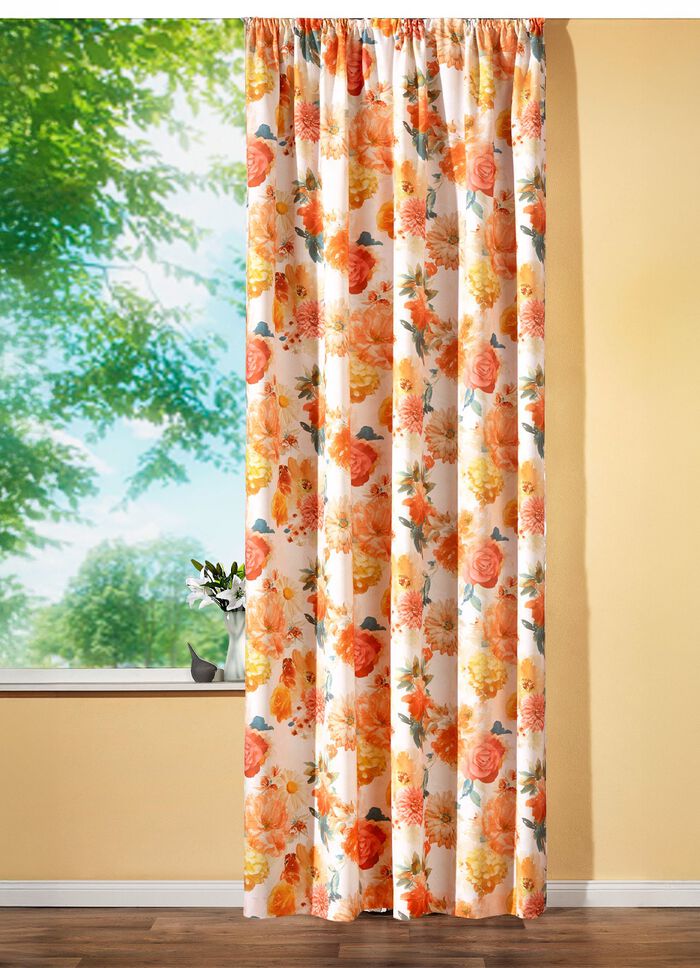 Übergardine mit Universalschienenband 