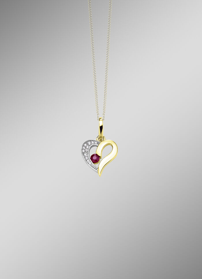 Romantischer Herz-Anhänger 