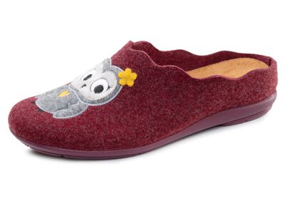 Laurina, klassiche Damen-Hausschuhe, mit herausnehmbarem Fußbett 