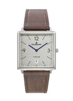 Dugena-Quartz-Herrenuhr mit robustem Titangehäuse 