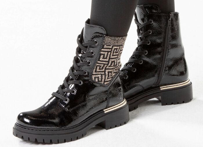 Rieker, stylische Damen-Stiefeletten, Winterschuhe, mit Rei&szlig;verschluss 