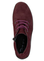 ELENA EDEN, bequeme Damen-Boots, Weite H, mit herausnehmbarem Fußbett BORDEAUX