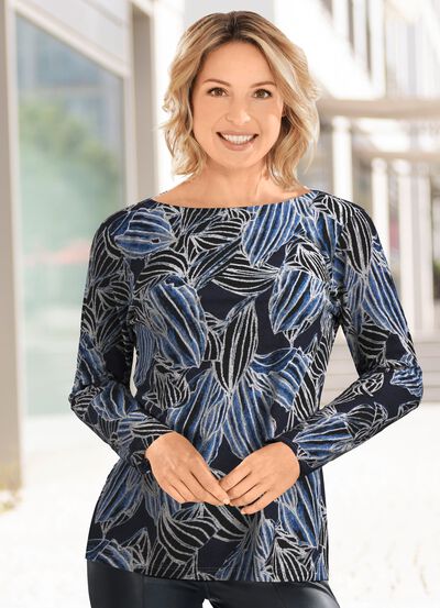 Pullover in Feinstrick 