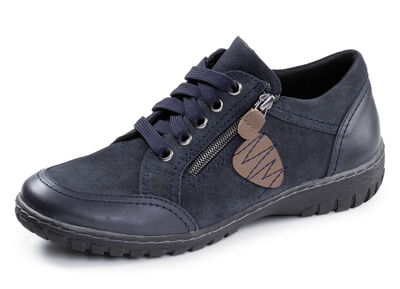 ELENA EDEN, bequeme Damen-Schnürschuhe, Weite G, mit herausnehmbarem Fußbett 