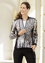 Blusenjacke mit Netztüll  
