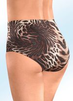 Viererpack Slips mit Raubtierdessin 