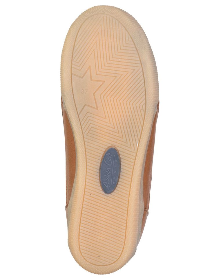 Andrea Conti, bequeme Damen-Sneaker, Weite G, mit herausnehmbarem Fu&szlig;bett 