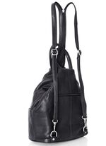 Laurina, Rucksack, Damen, mit zwei durch Rei&szlig;verschluss teilbare Umh&auml;ngeriemen 