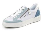 Remonte Sneaker aus Nappa- und Veloursleder mit Metallic-Besatz 