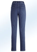 Jeans in Schlupfform DUNKELBLAU