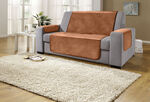 Sessel- und Sofaschoner mit Anti-Rutsch-Beschichtung BRONZE