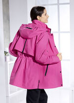 Funktionsjacke mit Reißverschluss im Rückteilkoller ZARTPINK