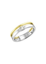 Eleganter Damenring mit Brillant 