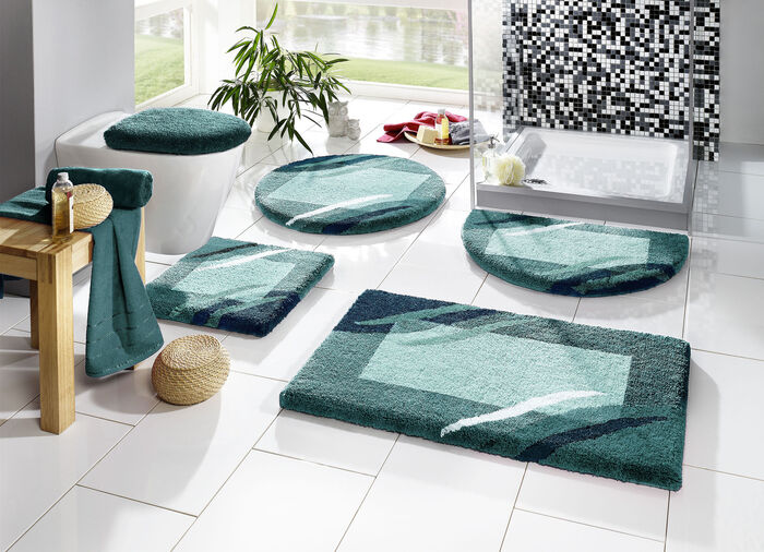 Besonders weiche Badgarnitur von Grund TÜRKIS