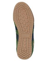 Sportliche Herren-Sneaker, mit herausnehmbarem Fu&szlig;bett GR&Uuml;N-MARINE