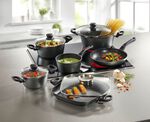 Kochtopf-Set 10-teilig mit megaharter Antihaftbeschichtung 