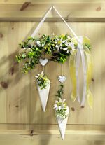 Türhänger mit Edelweißblüten 