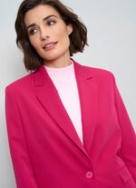 Blazer mit 1-Knopf-Verschluss 